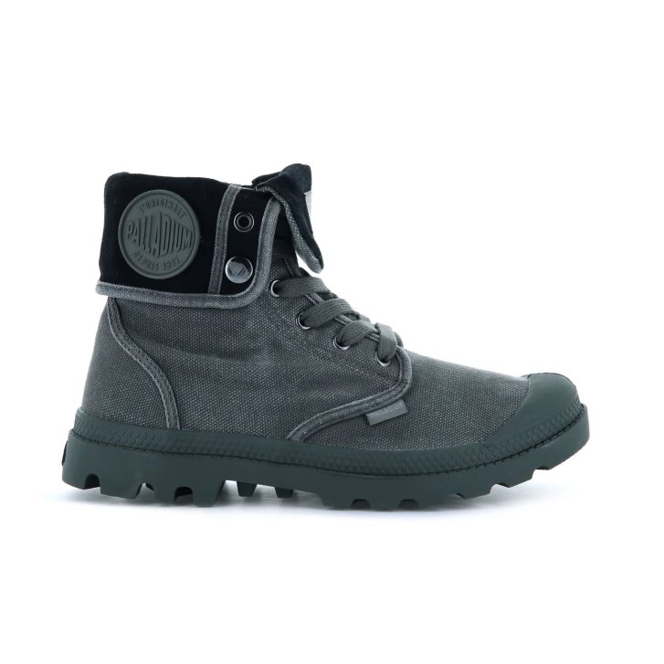 Dámské Boty Palladium Baggy Tmavě Šedé | CZ JYQ-71L